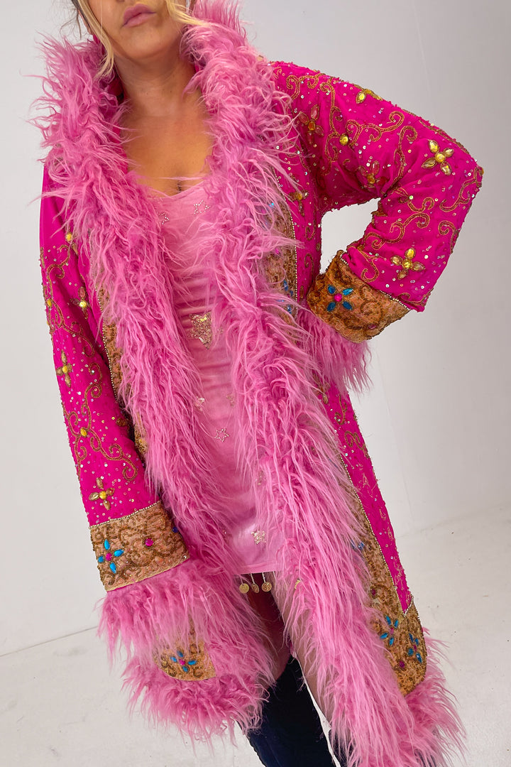 Sari Coat L Hooded susie