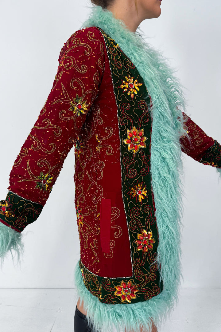 Sari Coat M Mistletoe