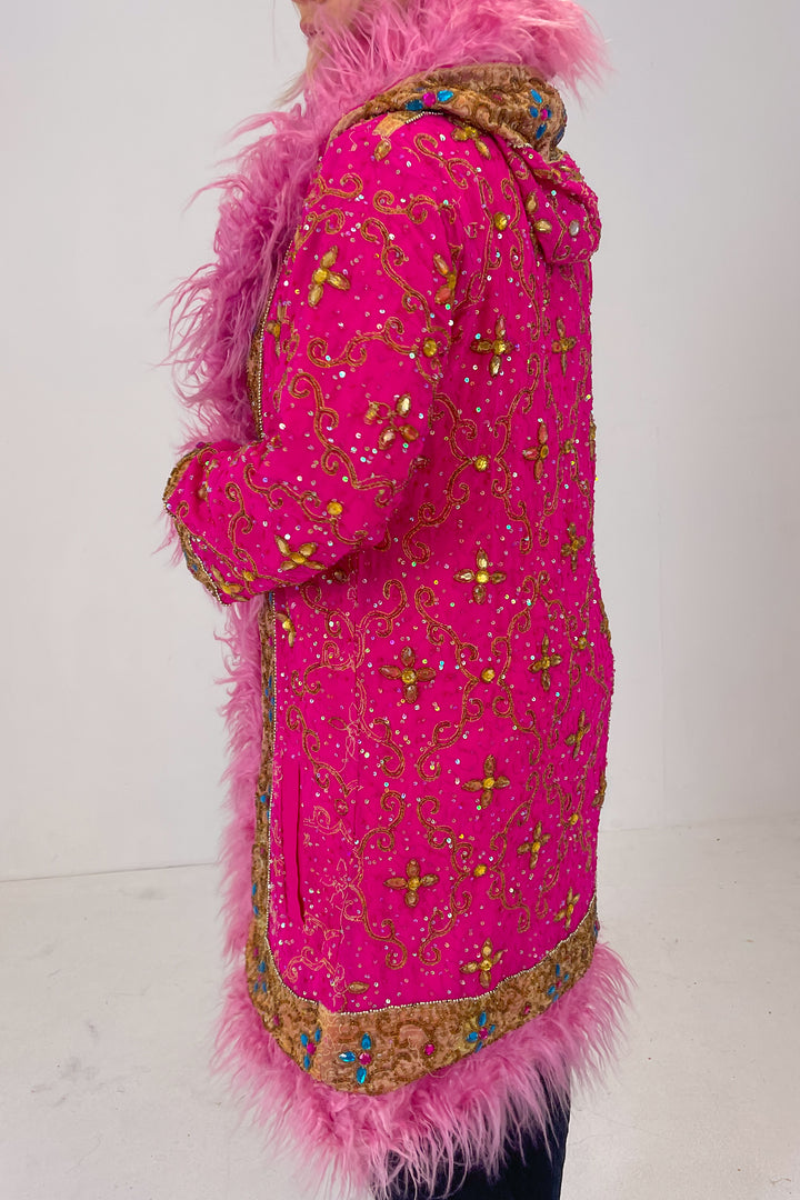 Sari Coat L Hooded susie
