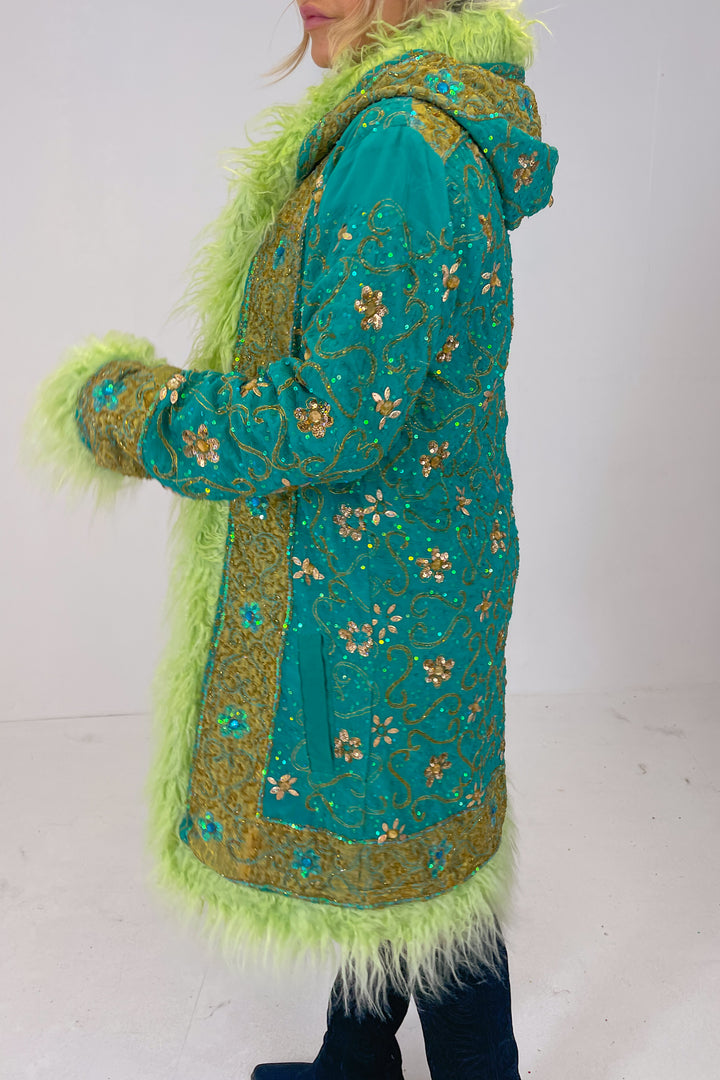 Sari Coat L Hooded Joanna