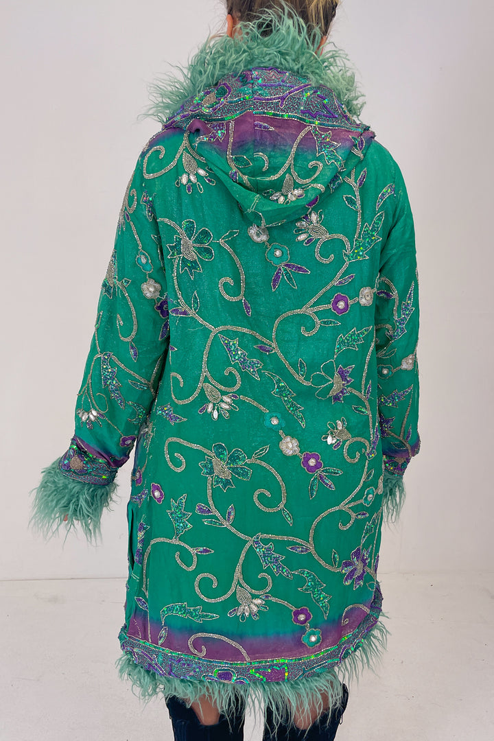 Sari Coat L Hooded Evie