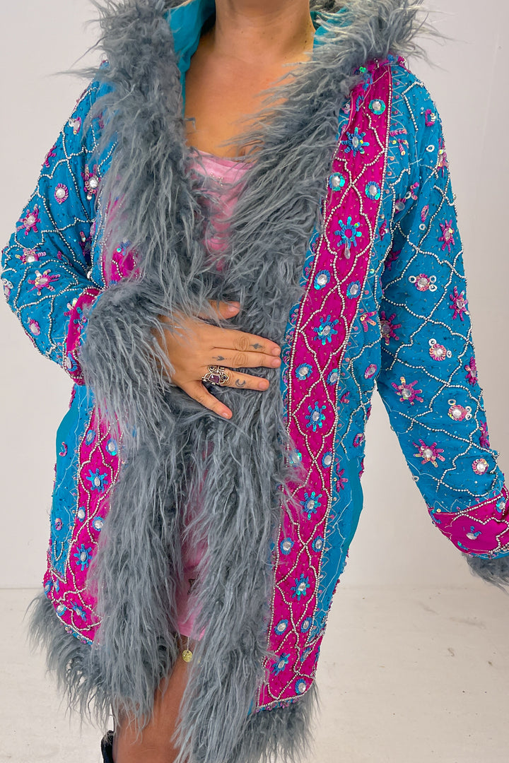 Sari Coat L Hooded Oceana
