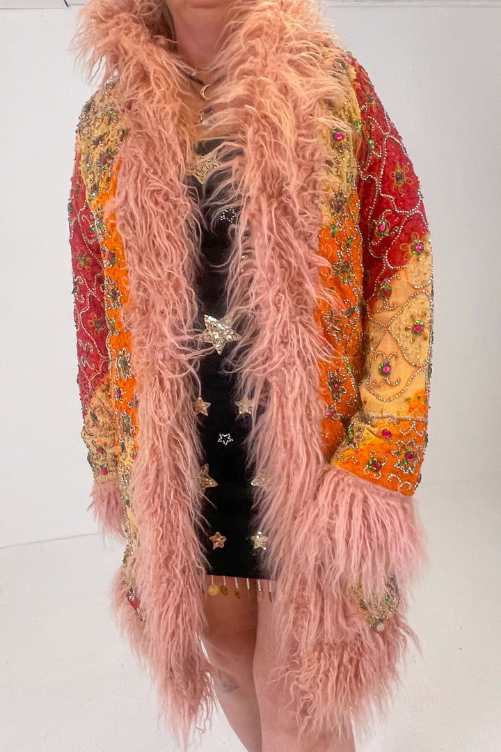 Sari Coat XL Hooded Bunny
