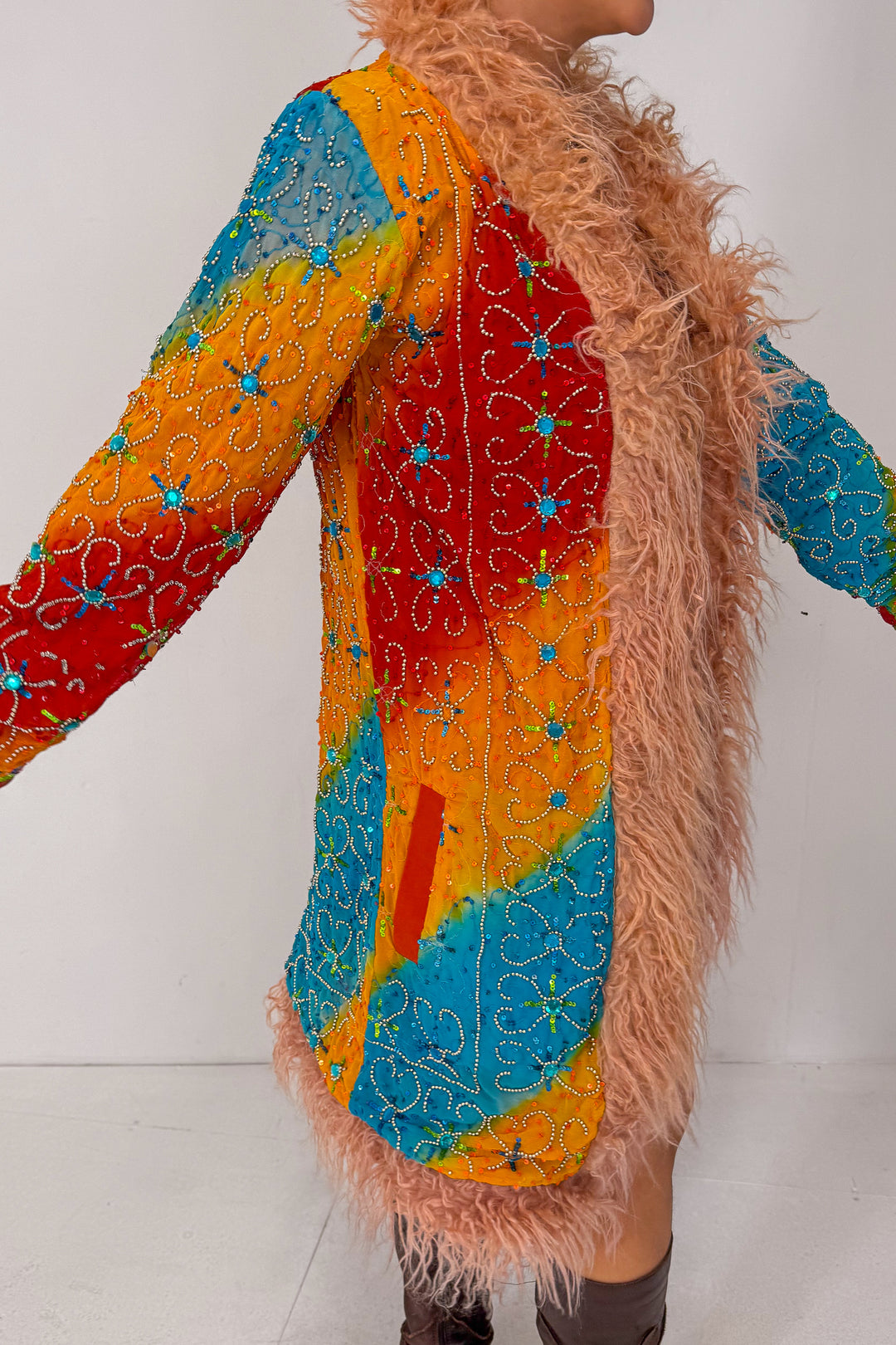 Sari Coat M Wisteria