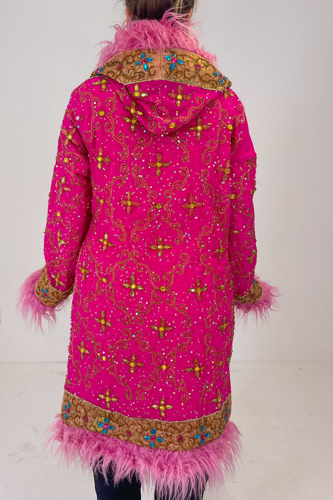 Sari Coat L Hooded susie