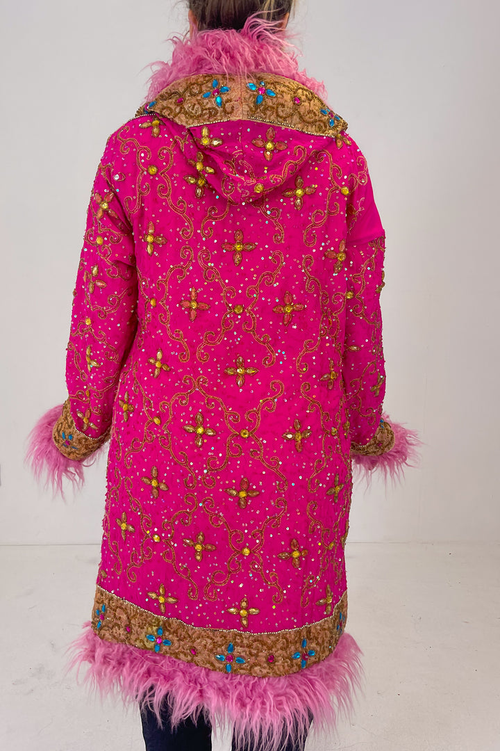 Sari Coat L Hooded susie
