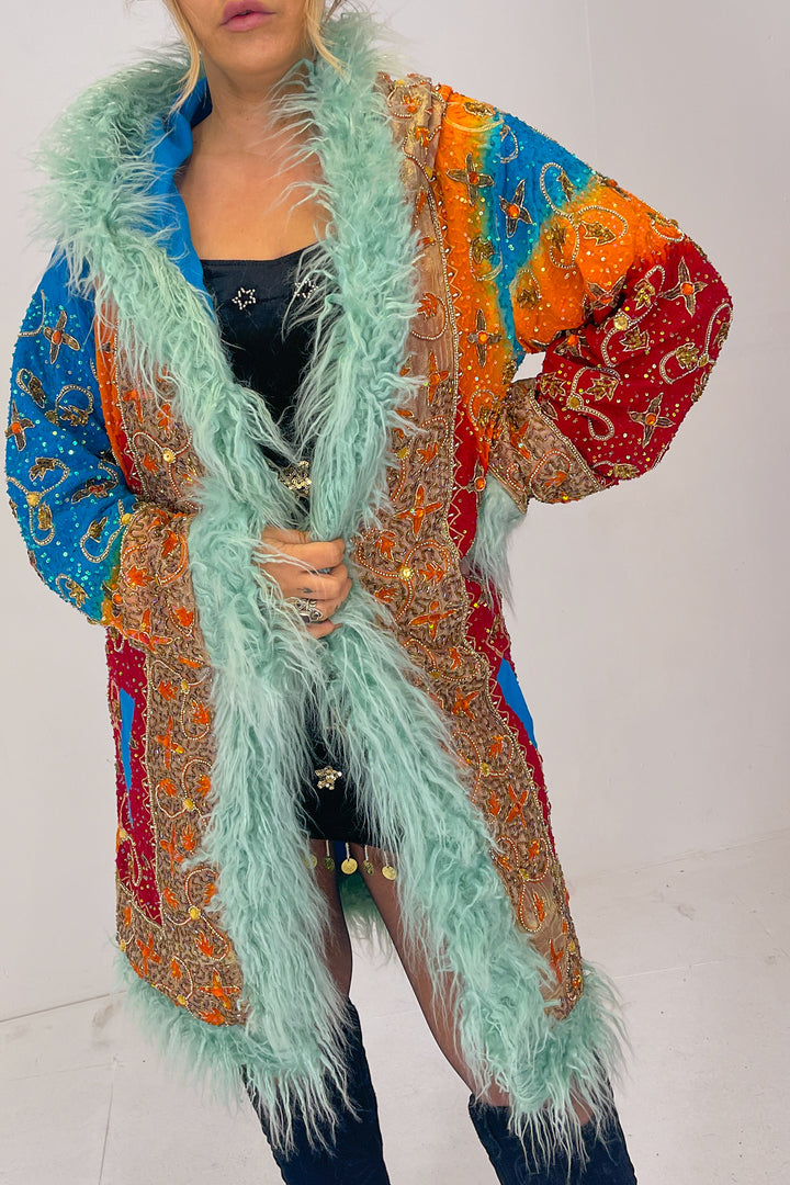 Sari Coat L Hooded Ava