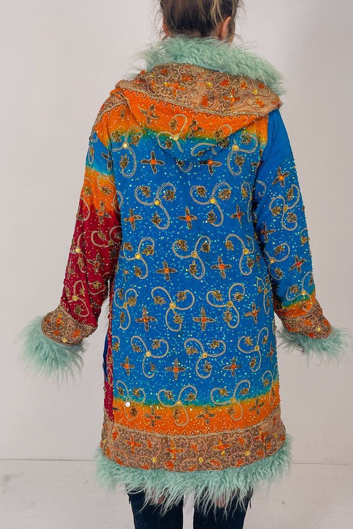 Sari Coat L Hooded Ava