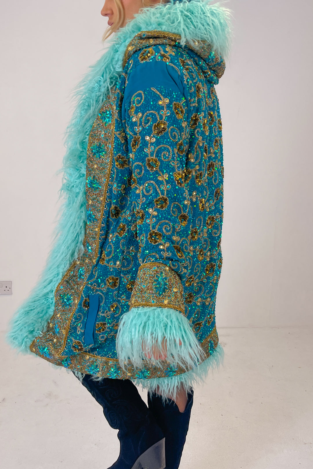 Sari Coat L Hooded Roxanne