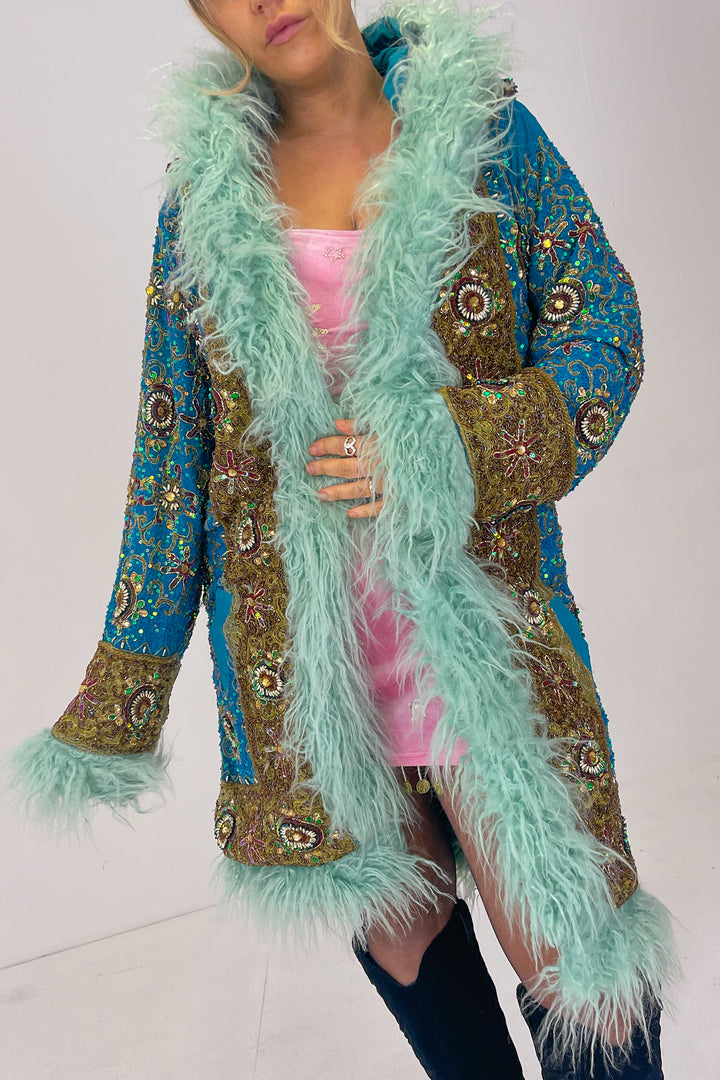 Sari Coat L Hooded Bree