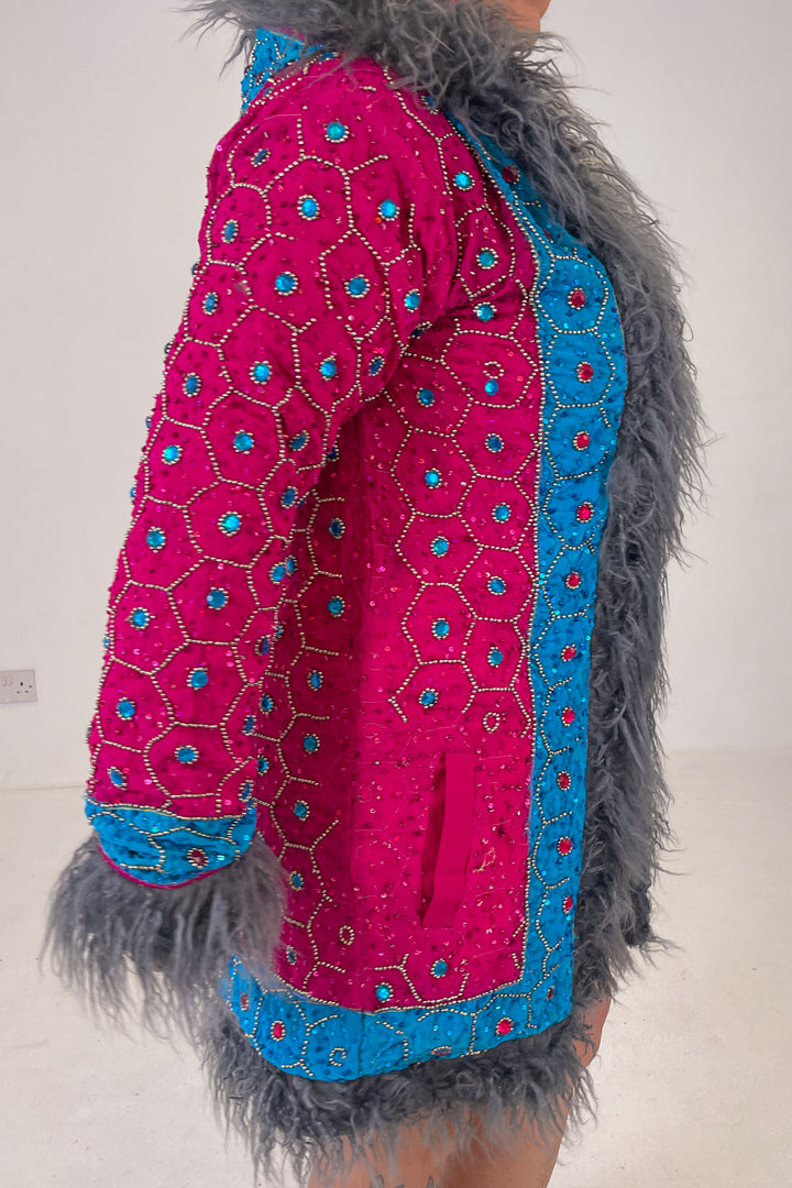 Sari Coat XL Hooded Anna