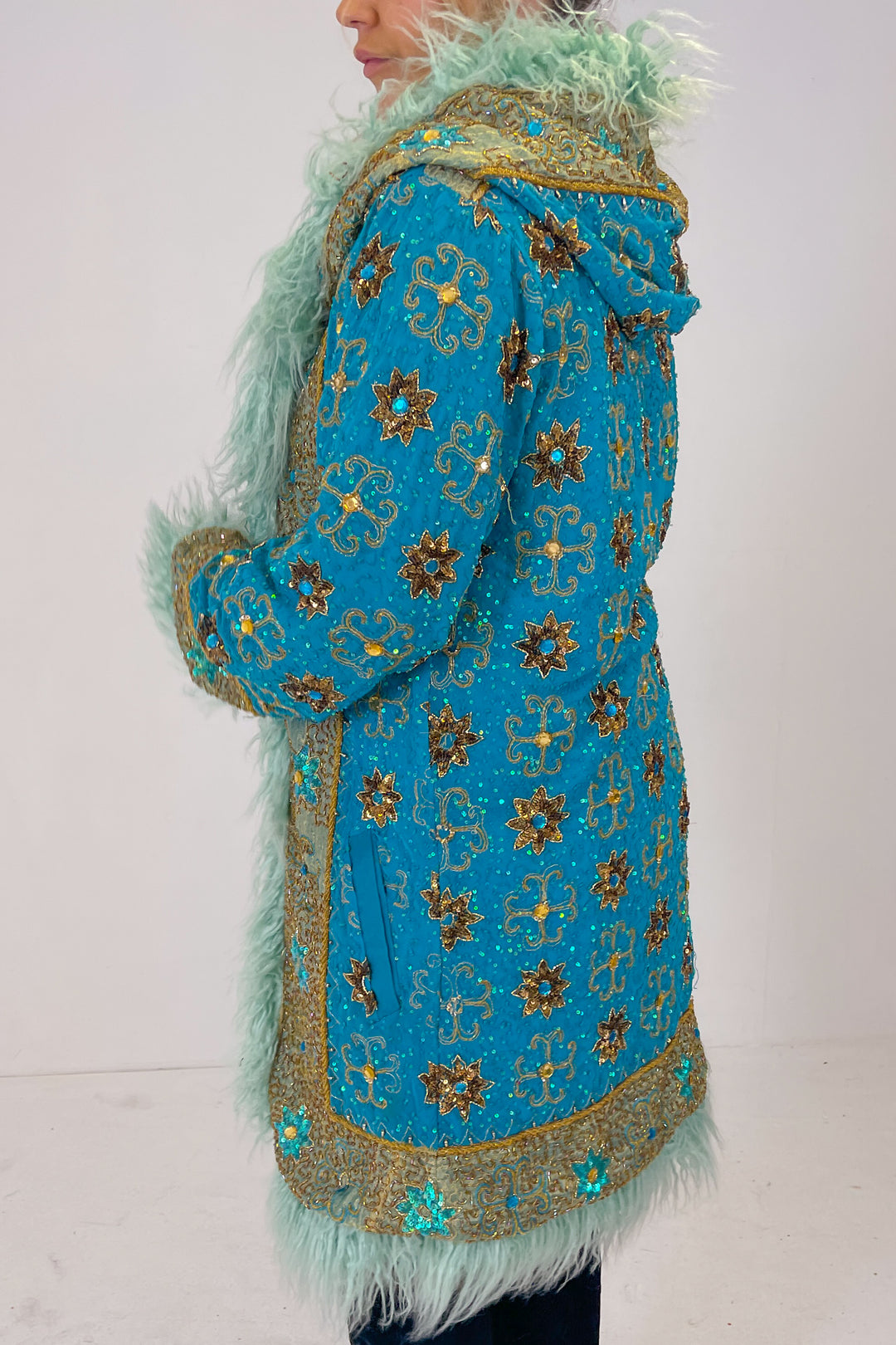 Sari Coat L Hooded Belinda