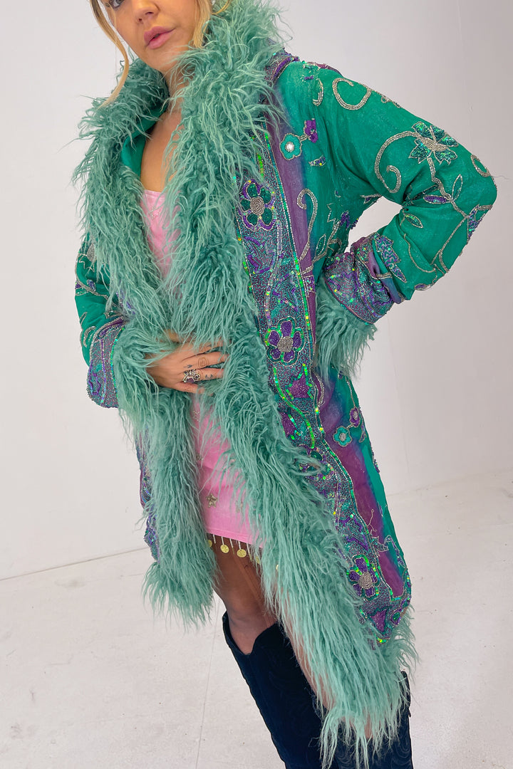 Sari Coat L Hooded Evie