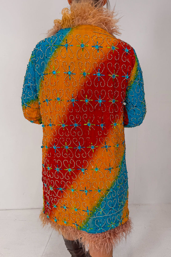 Sari Coat M Wisteria