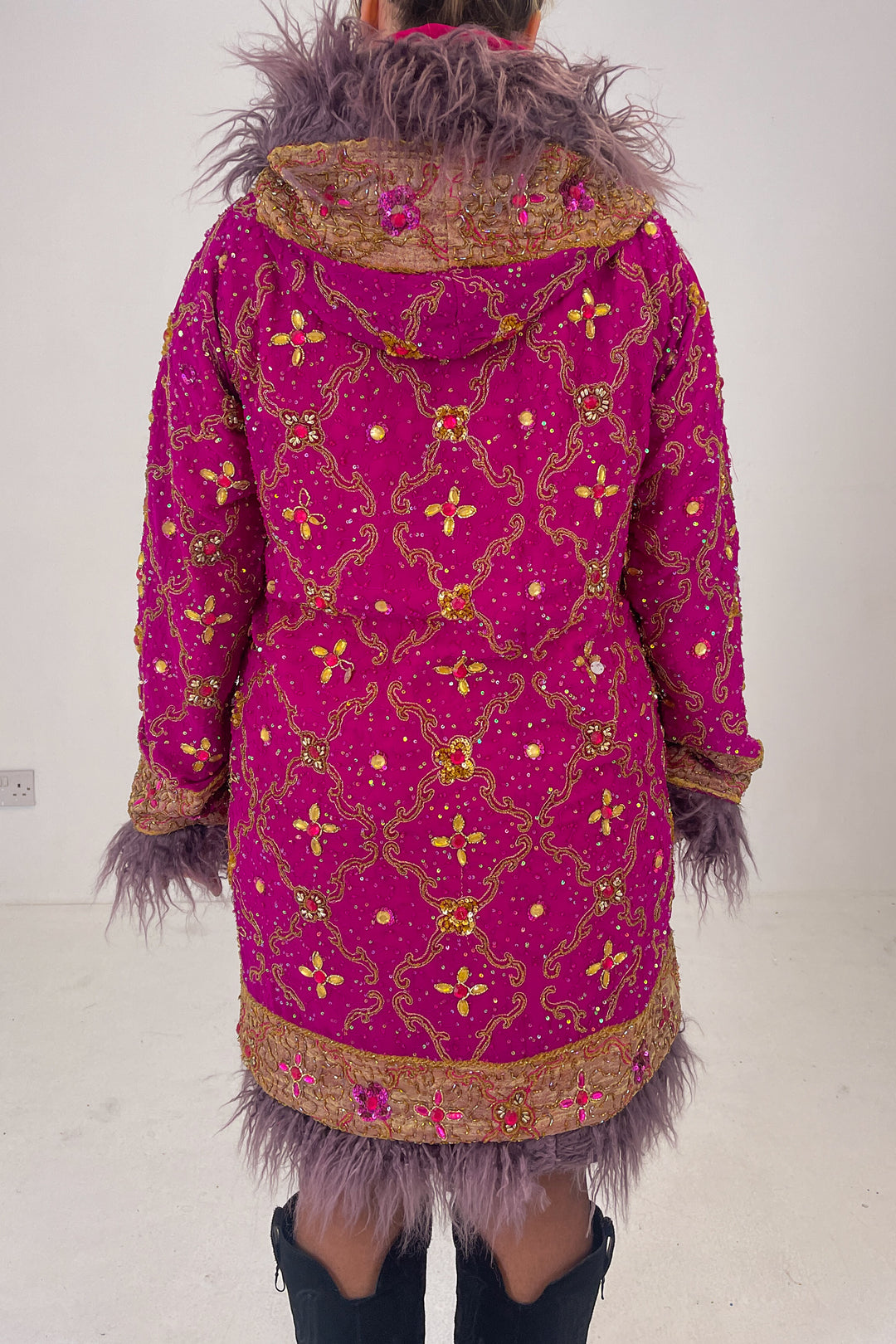 Sari Coat L Hooded Mandy