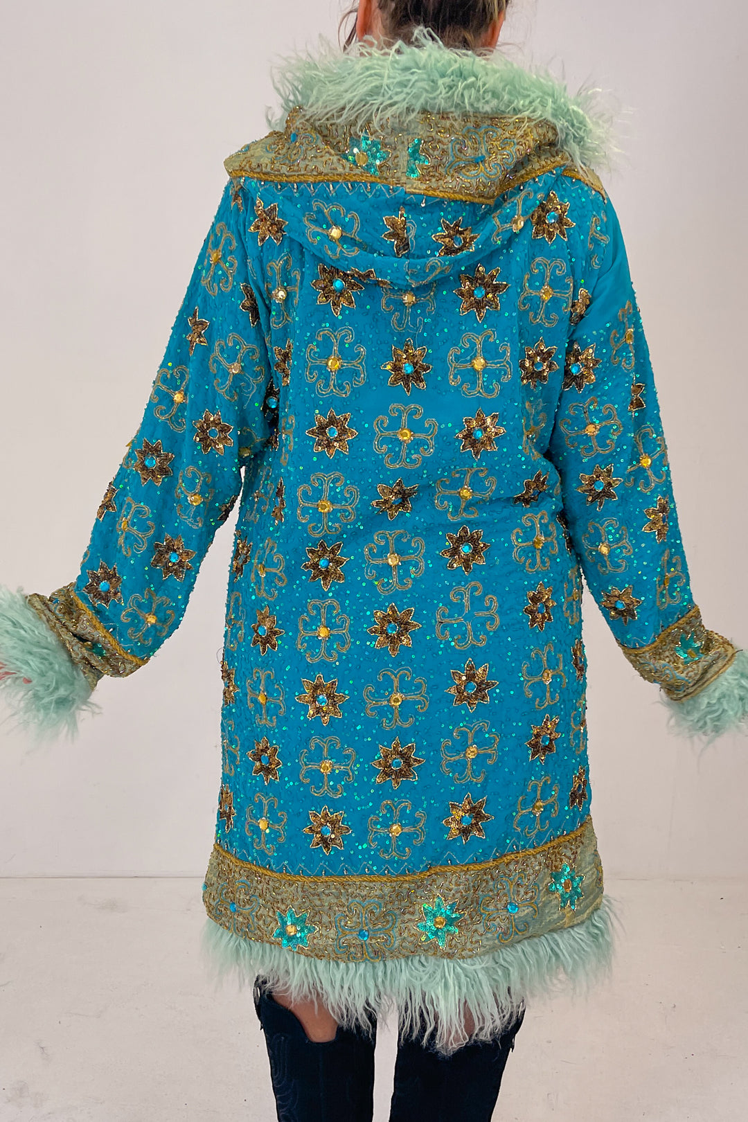 Sari Coat L Hooded Belinda