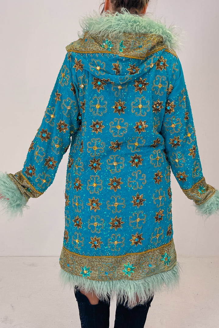 Sari Coat L Hooded Belinda