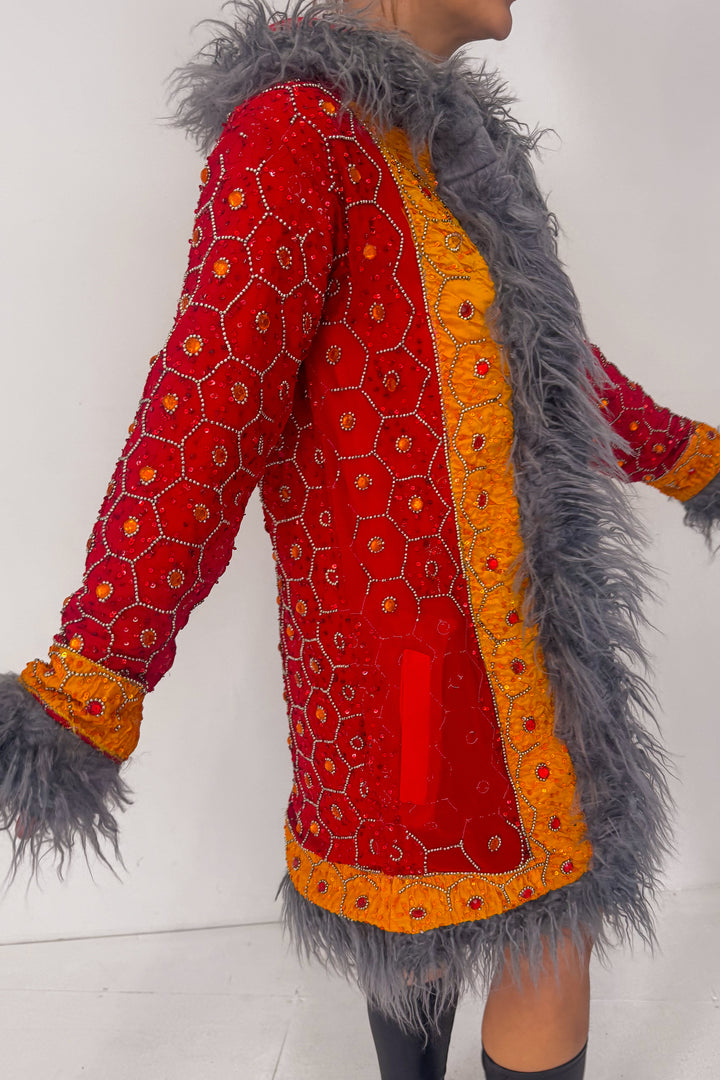 Sari Coat M Hooded Bodhi