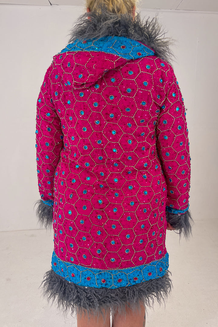 Sari Coat XL Hooded Anna
