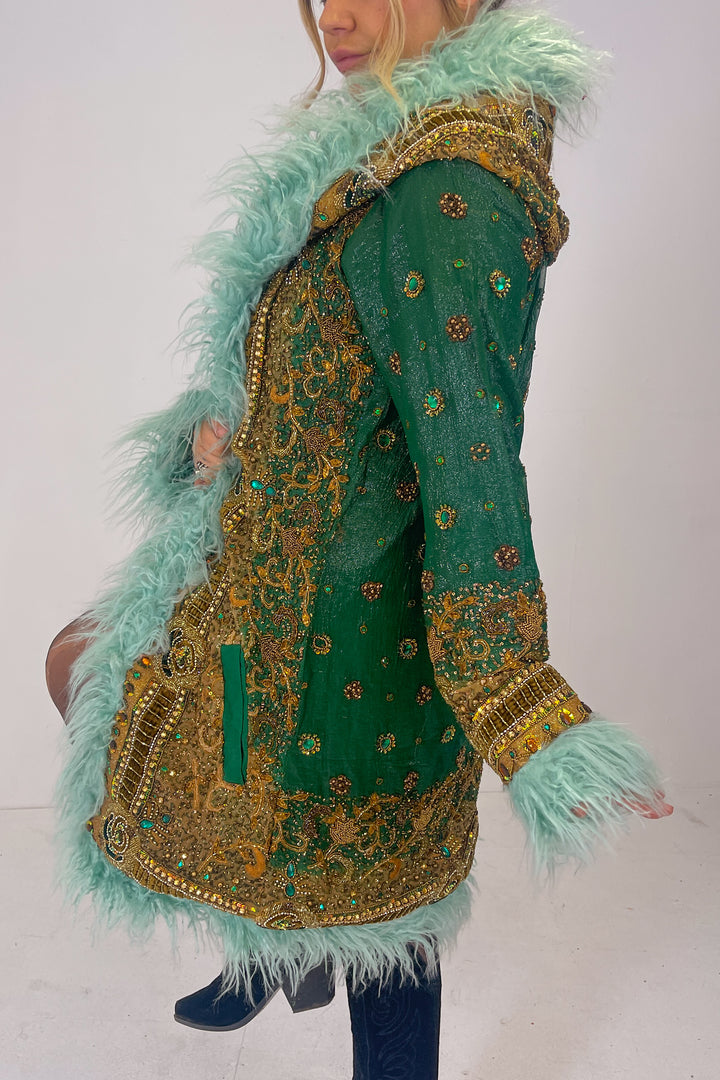 Sari Coat L Hooded Sonya