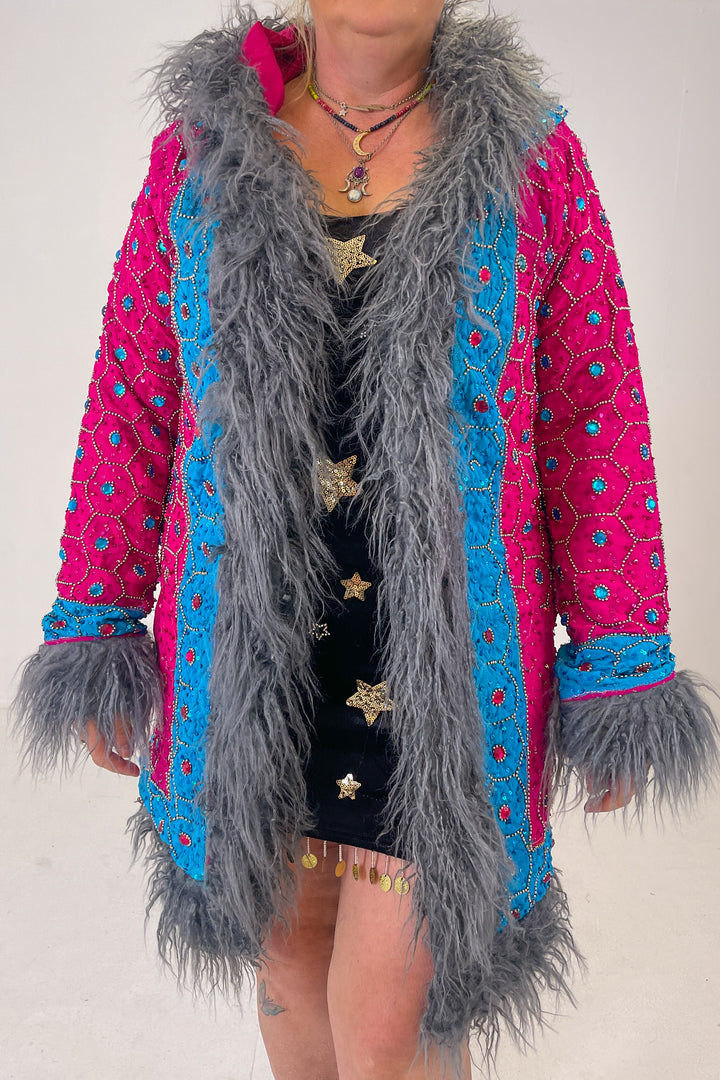 Sari Coat XL Hooded Anna