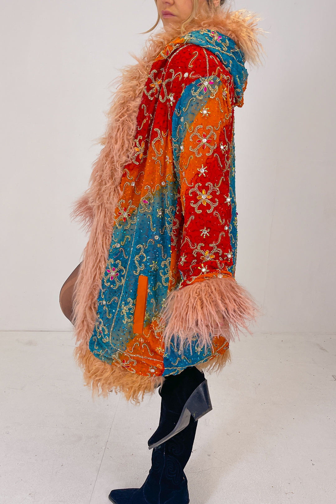 Sari Coat L Hooded Bella