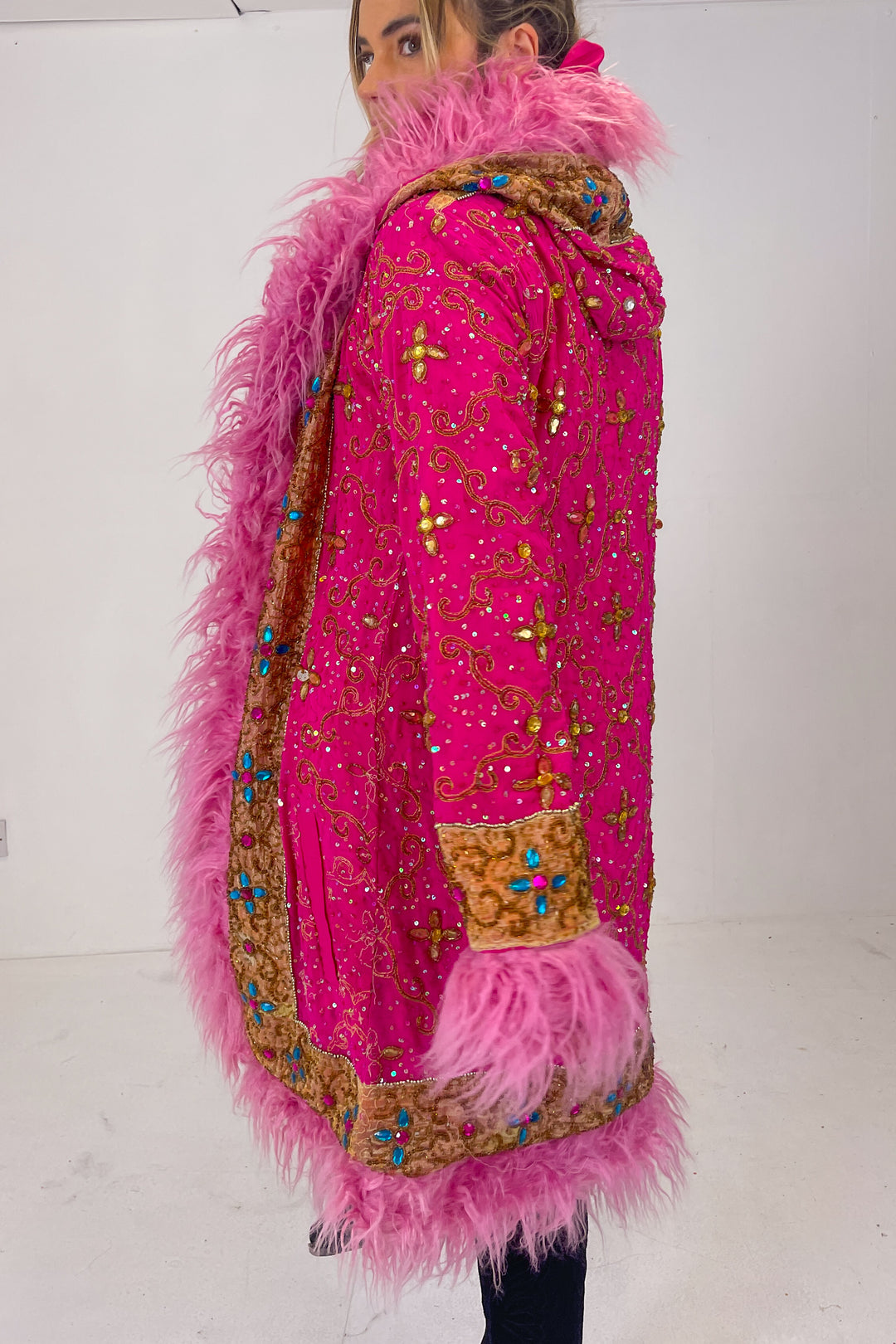 Sari Coat L Hooded susie