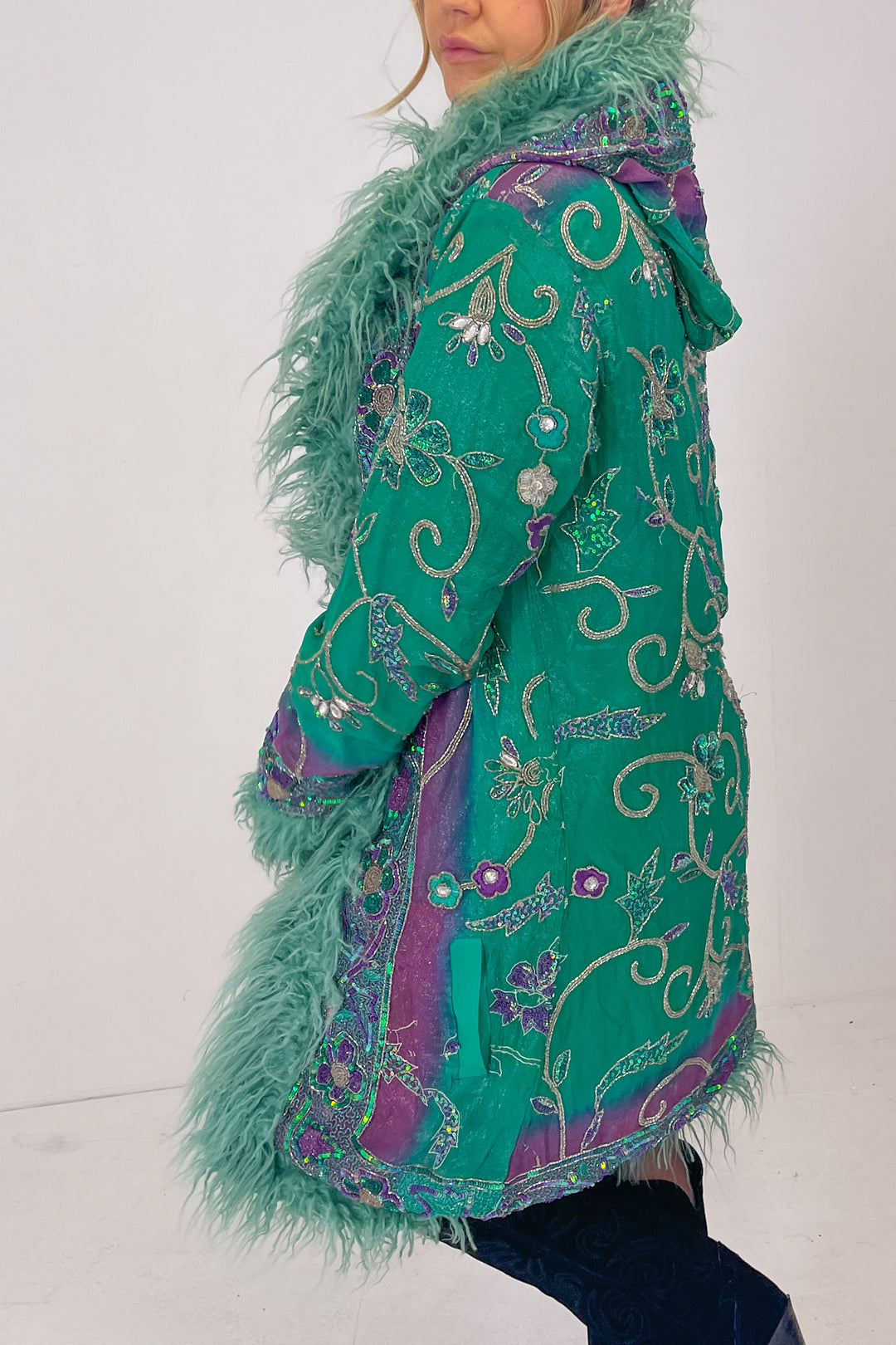Sari Coat L Hooded Evie