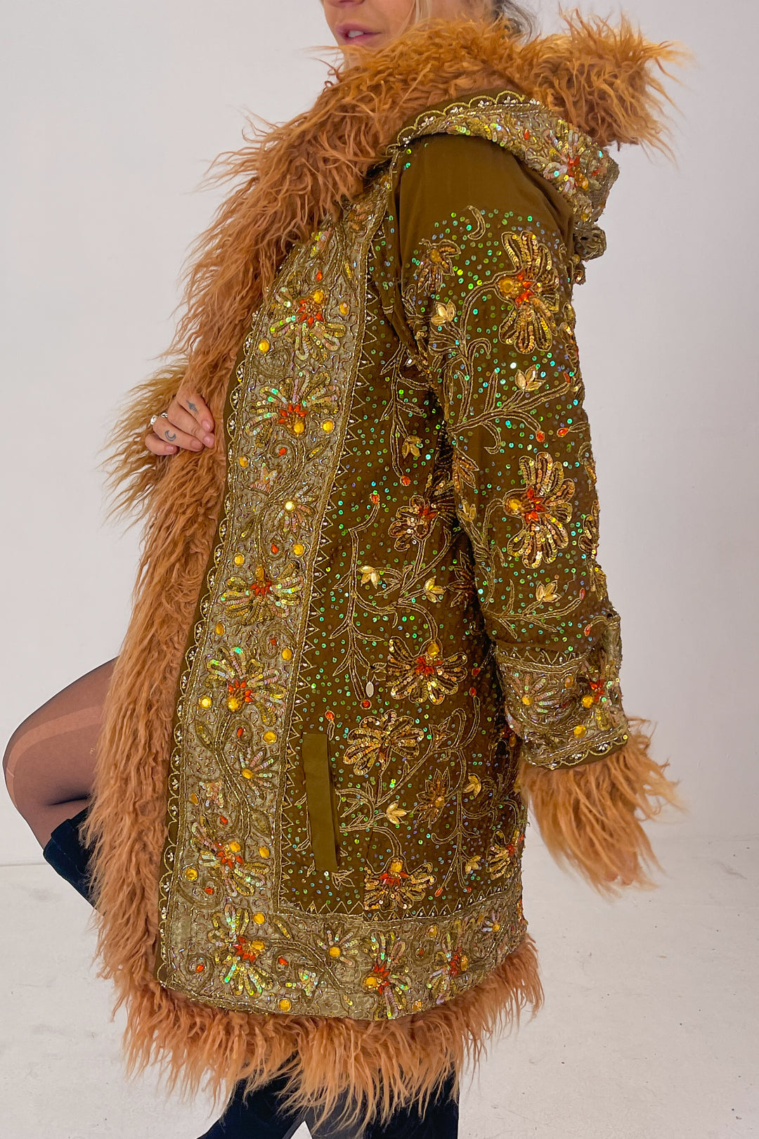 Sari Coat L Hooded Selina