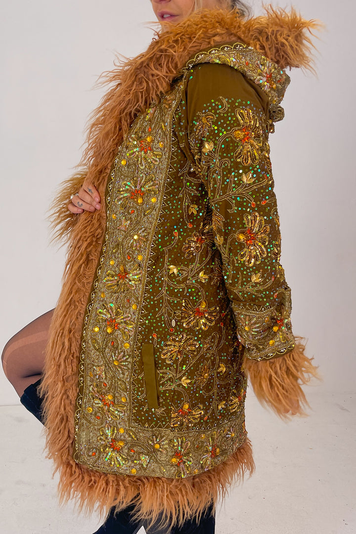 Sari Coat L Hooded Selina