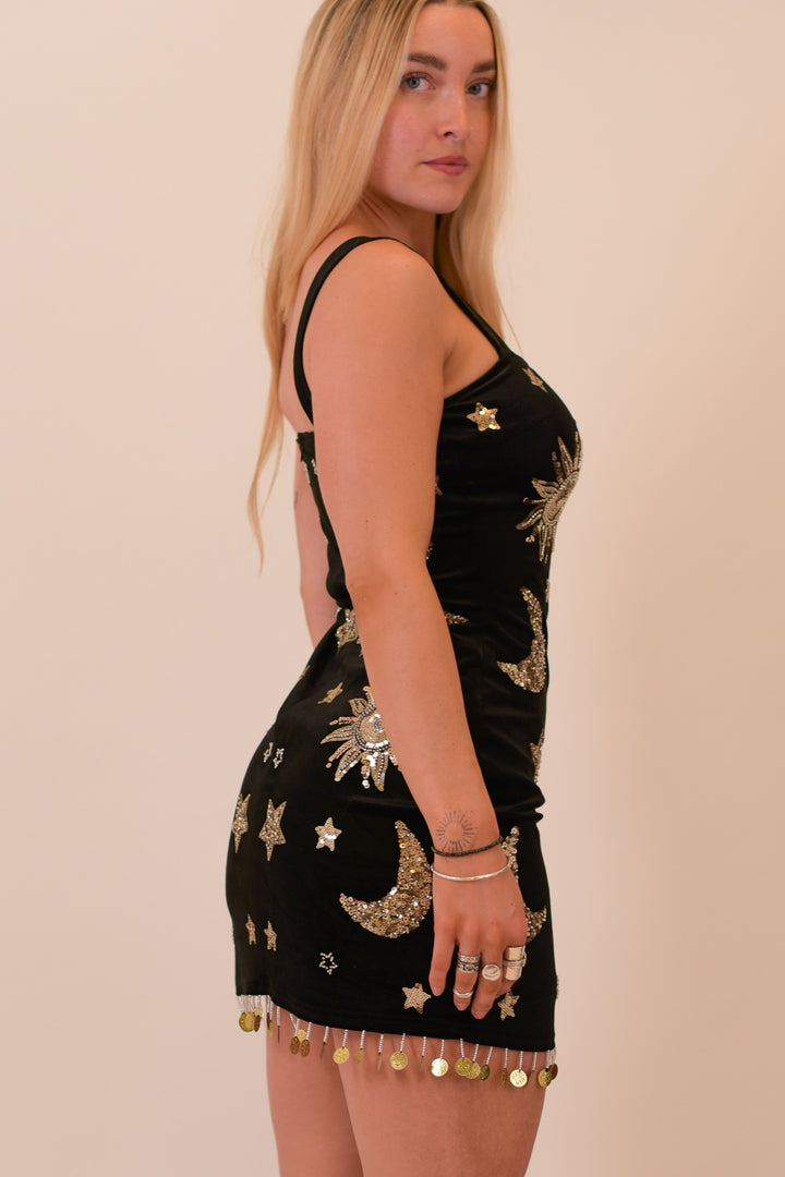 The Phase Dress Midnight