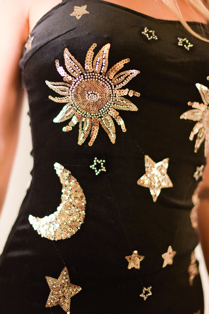 The Phase Dress Midnight