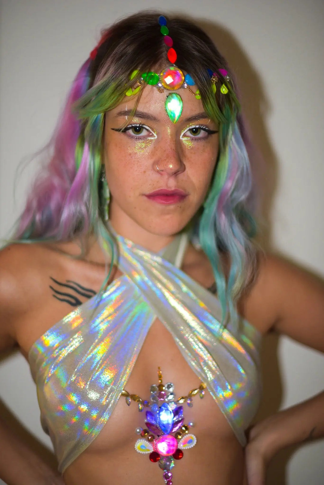 All In One LIGHT UP Body Jewels | Rave & Festival Fashion