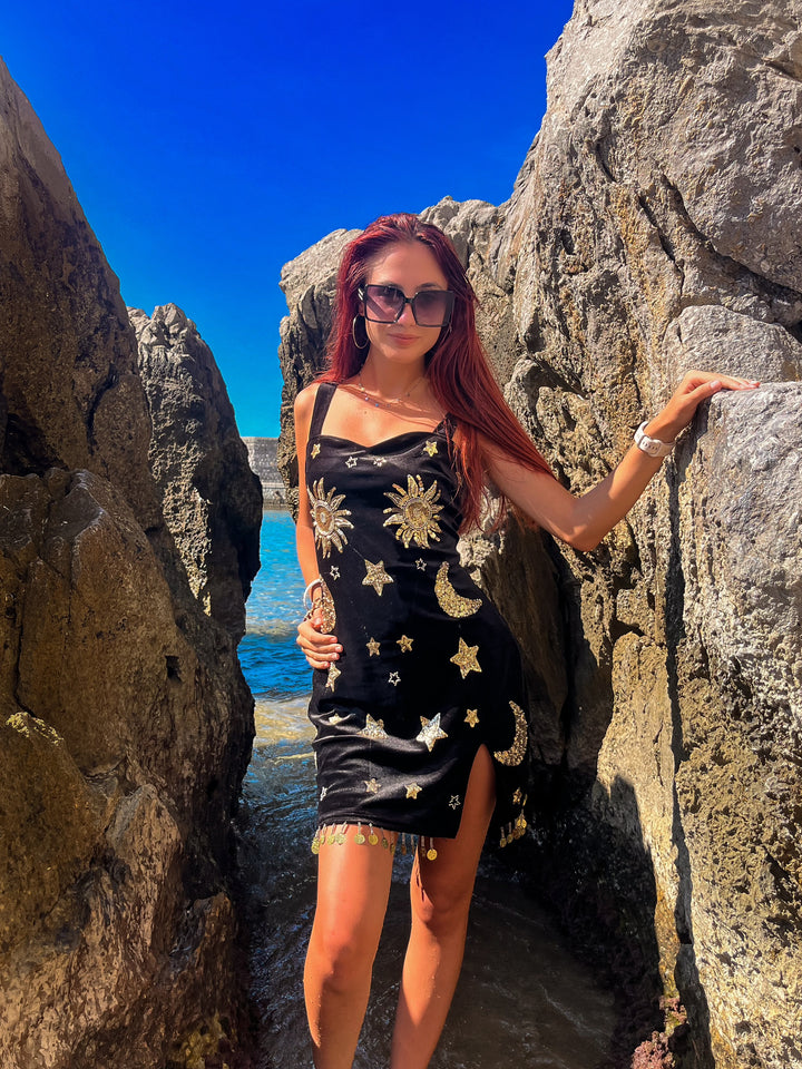 The Phase Dress Midnight