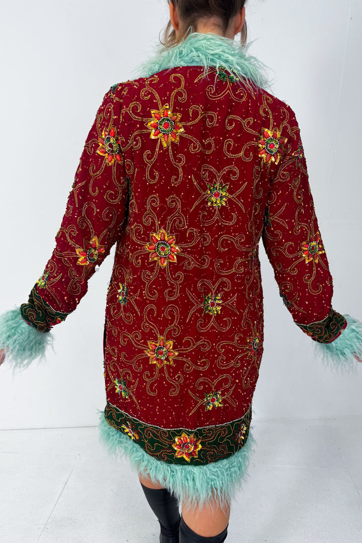 Sari Coat M Mistletoe