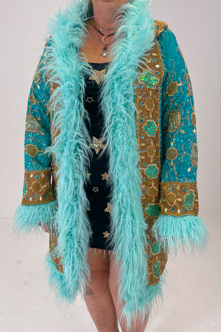 Sari Coat XL Hooded Summer