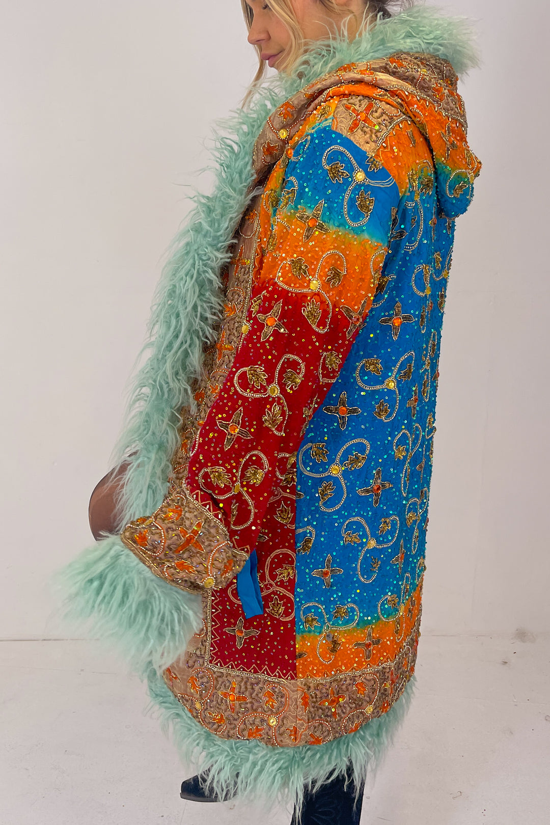 Sari Coat L Hooded Ava