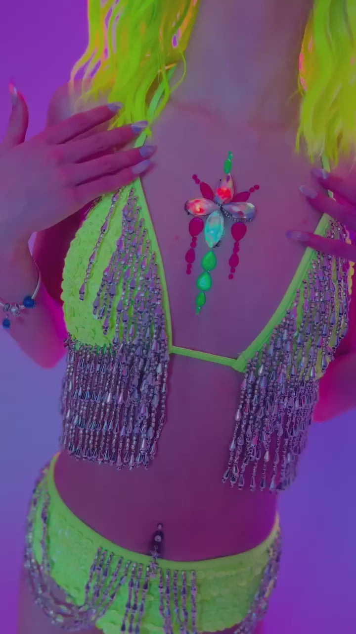 LIGHT UP UV BODY JEWELS | Rave & Festival Fashion
