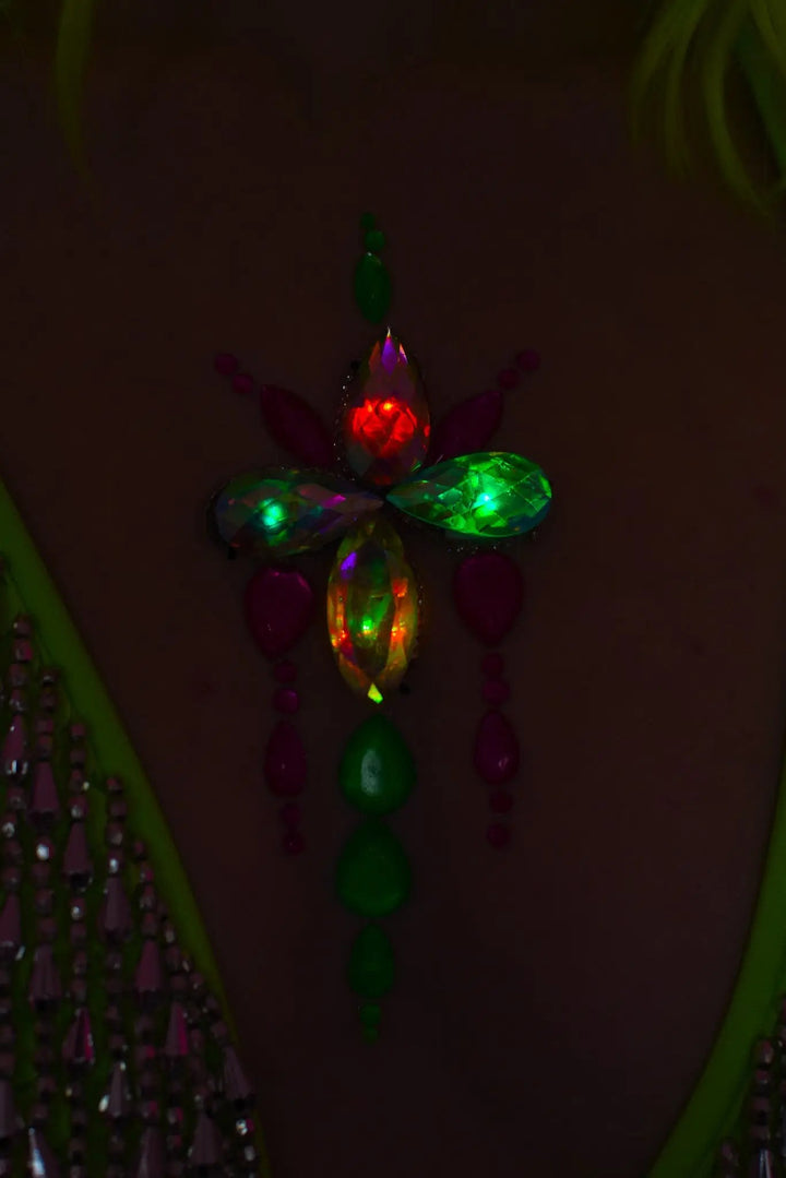LIGHT UP UV BODY JEWELS | Rave & Festival Fashion