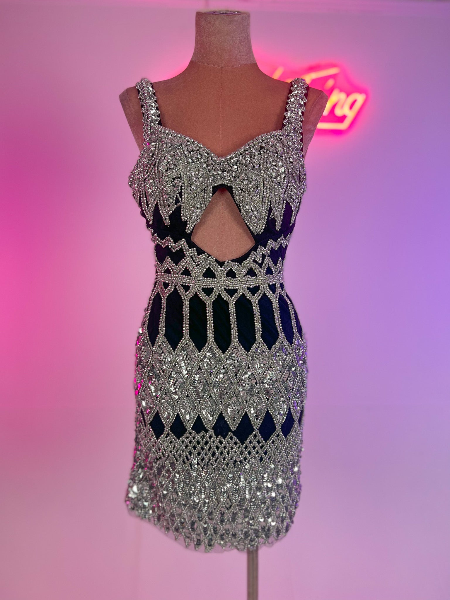 Cross My Heart Sequin Mini Dress | Rave &amp; Festival Fashion