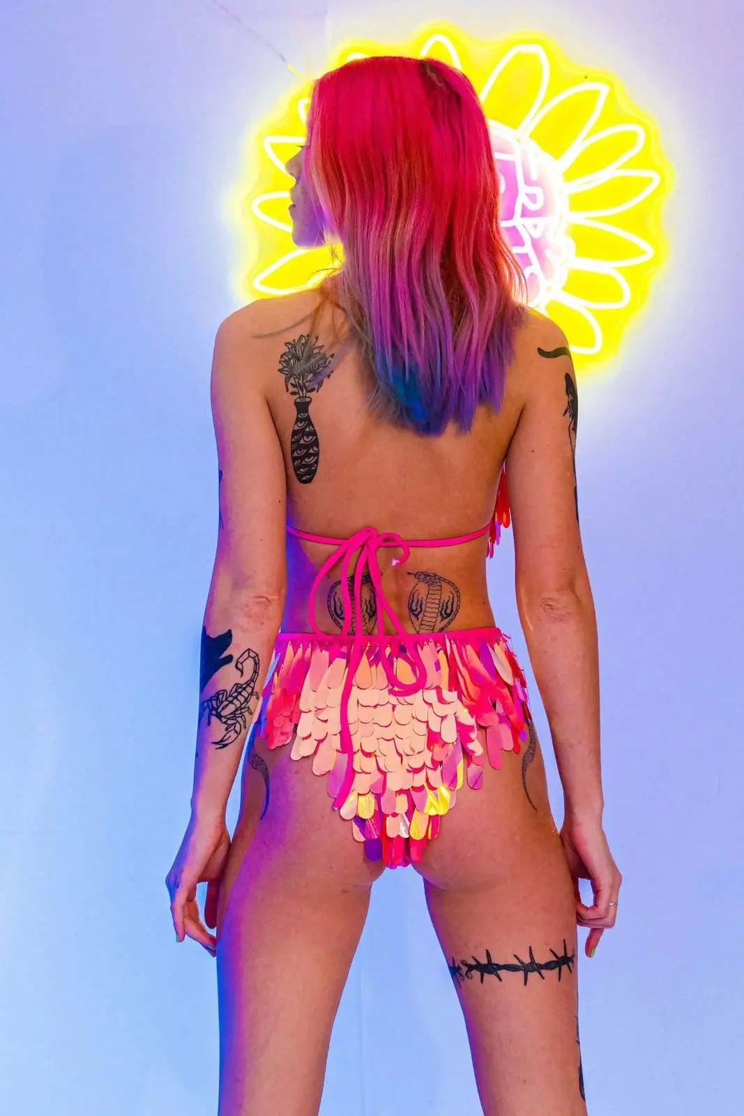 Angel Dust Briefs Bikini Pink | Rave &amp; Festival Fashion