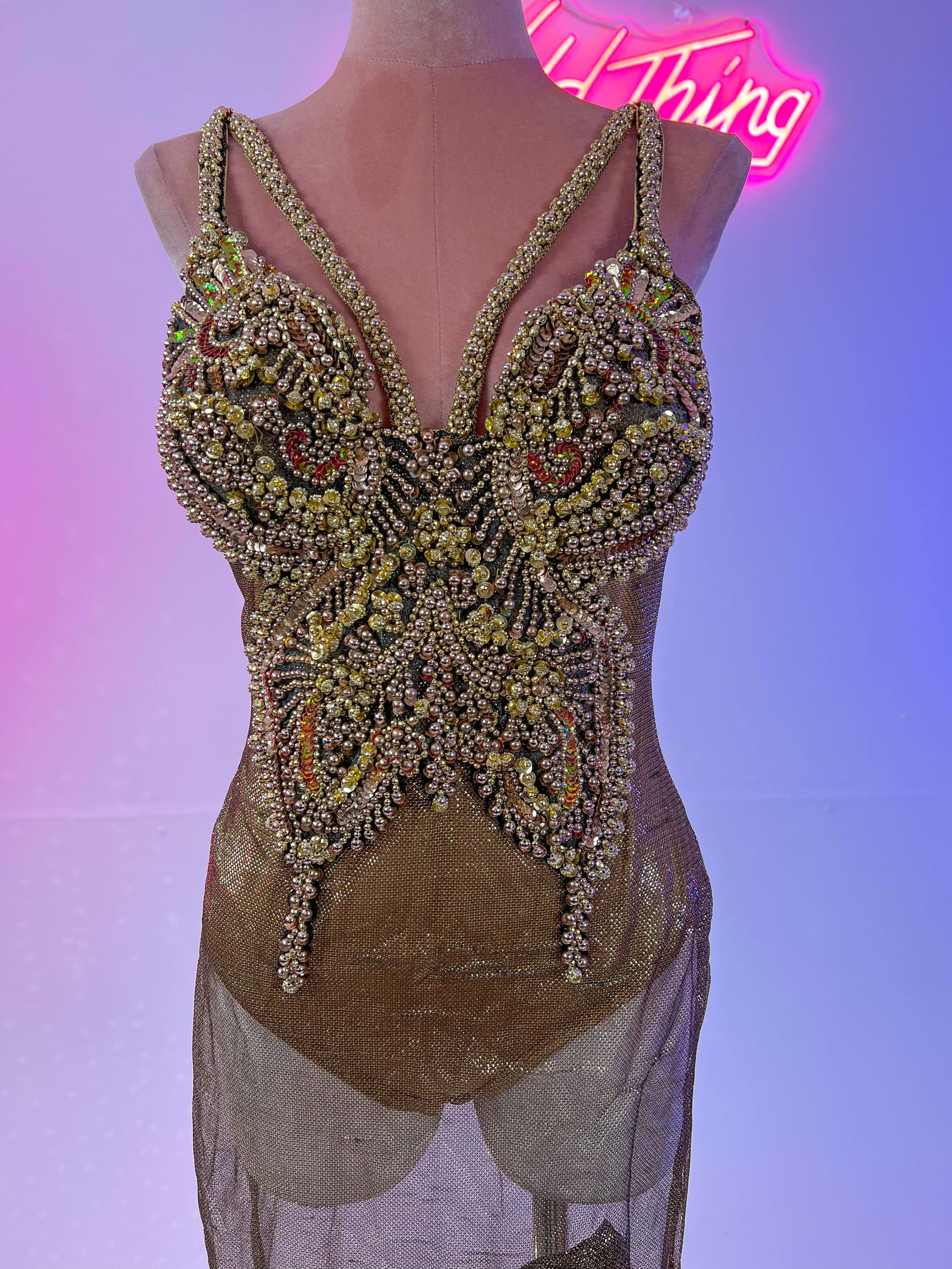 Golden Butterfly Maxi Dress | Rave &amp; Festival Fashion