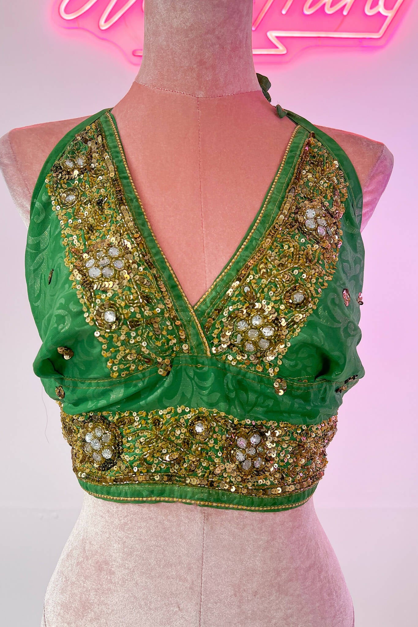 Theresa Green One of a Kind embellished bralette