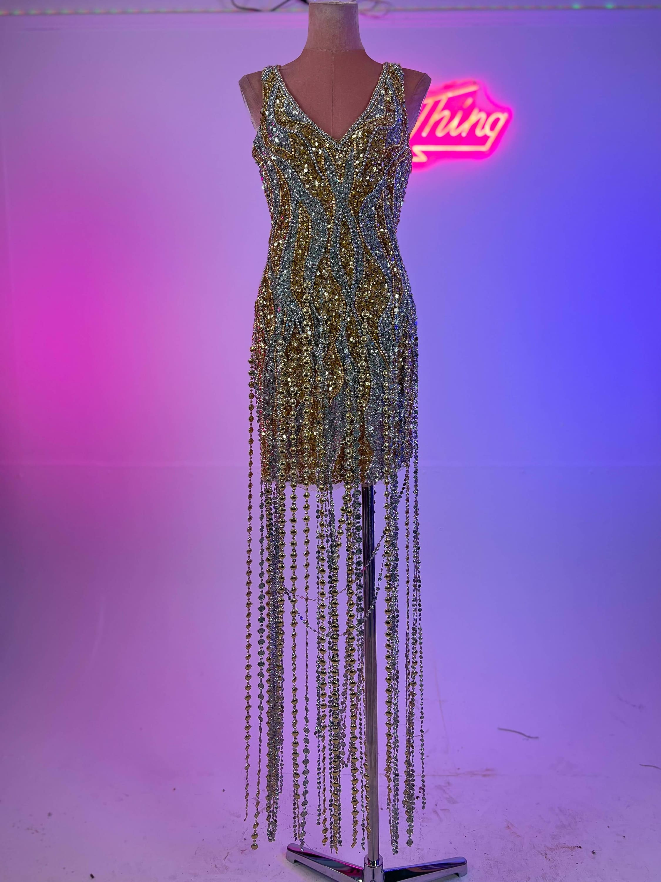 Shake It Fringe Embellished Dress | Rave &amp; Festival Fashion
