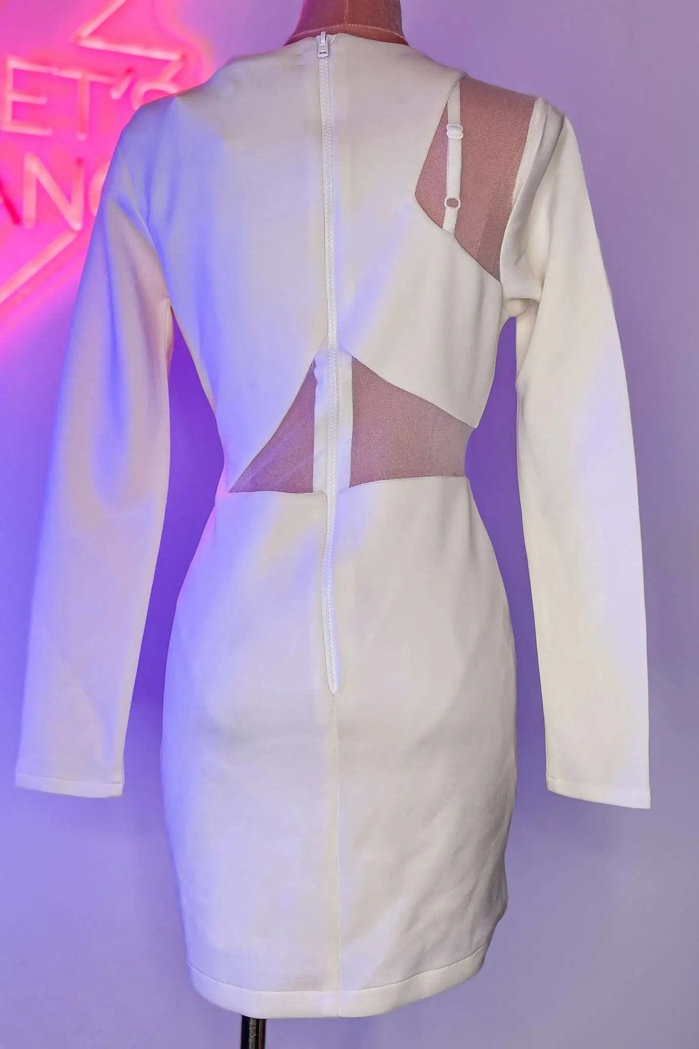 White Swan Bodycon Dress | Rave &amp; Festival Fashion