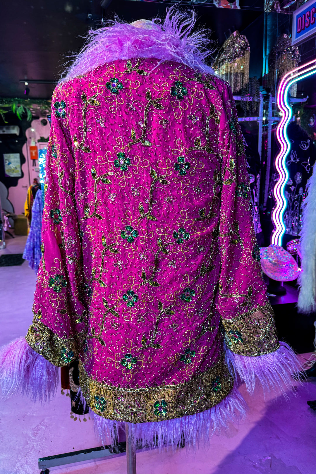 Sari Coat  DELPHINE | UK Size 6-8