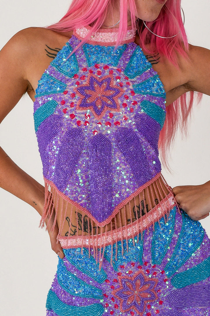 Hot Tropic Halter Top