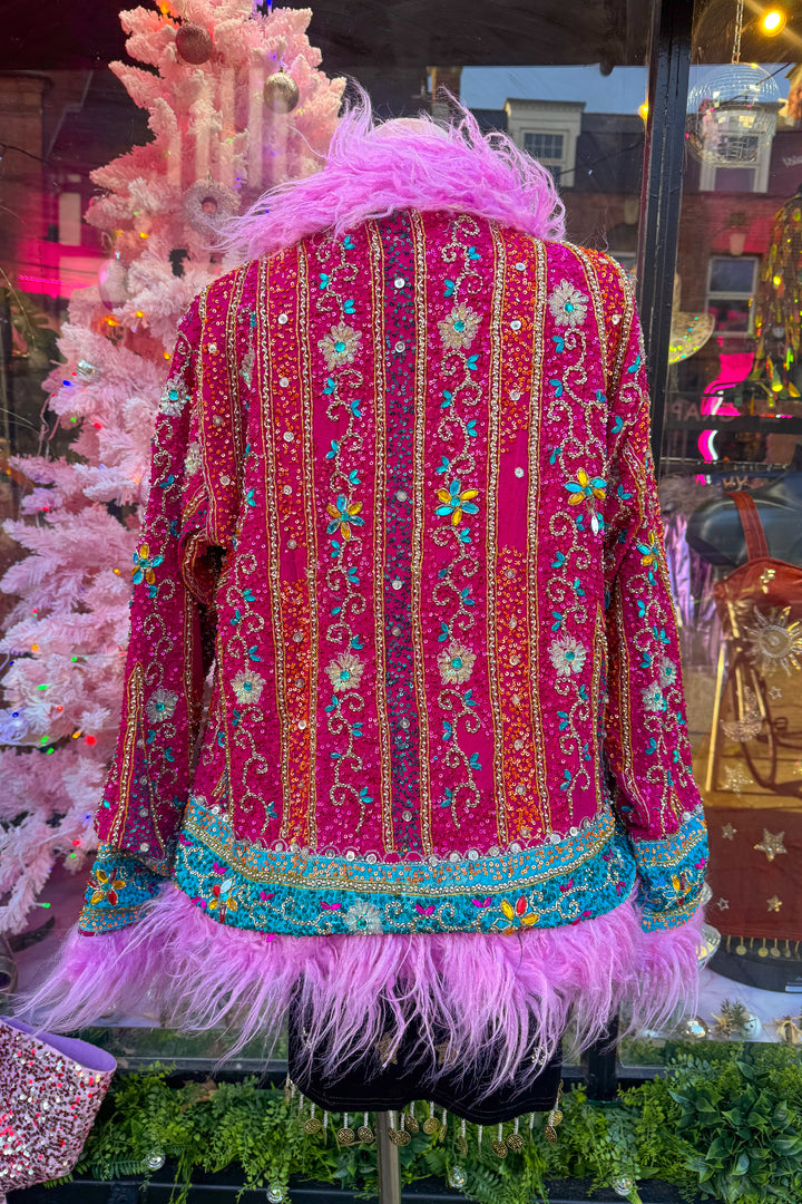 Sari Coat Short SARA | UK 10-12