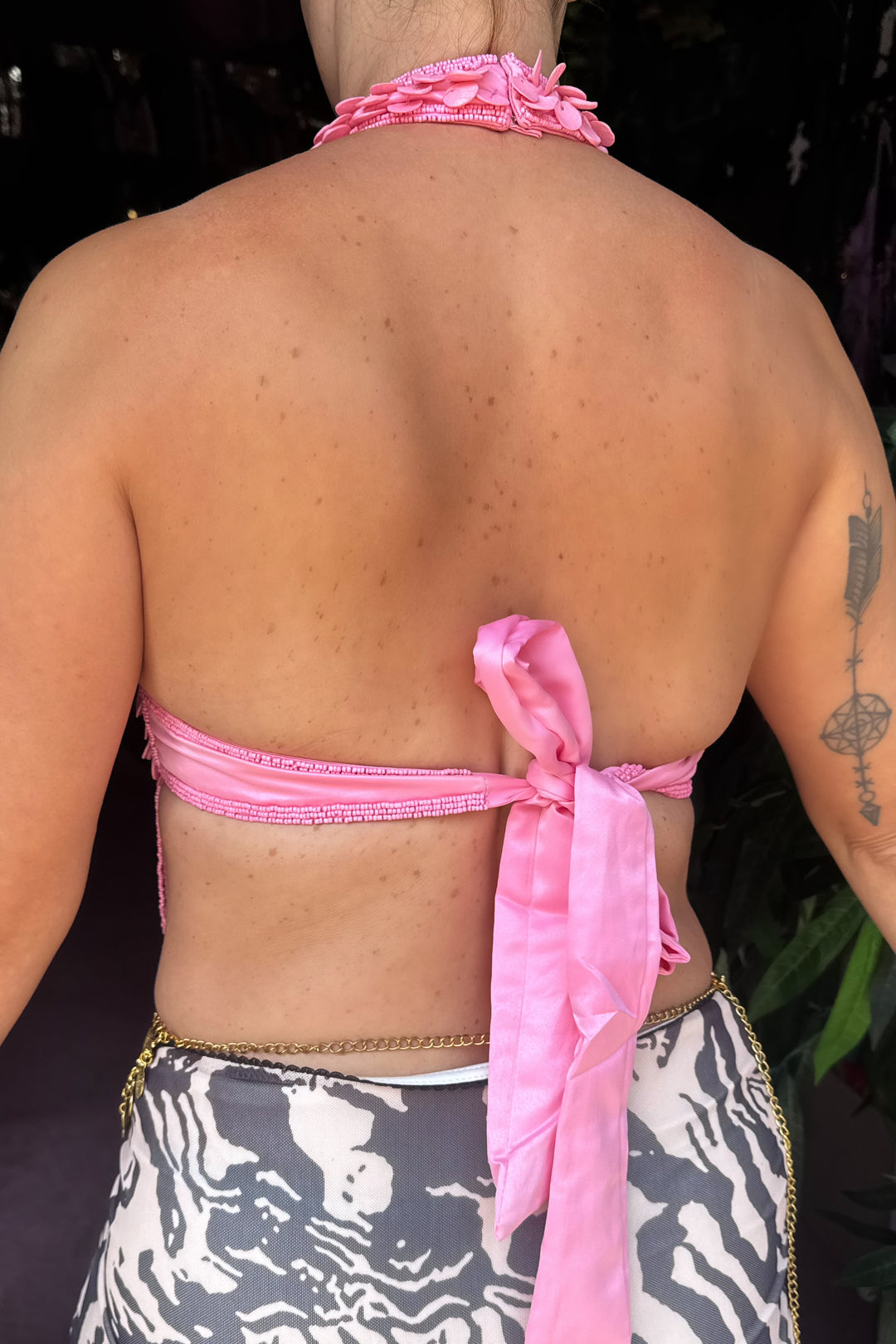 Oceana Pink Shell Top