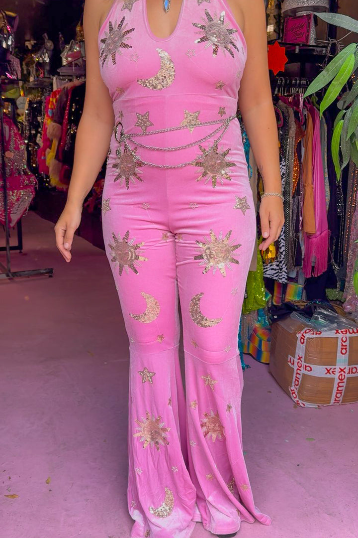 The Phase Catsuit Pink